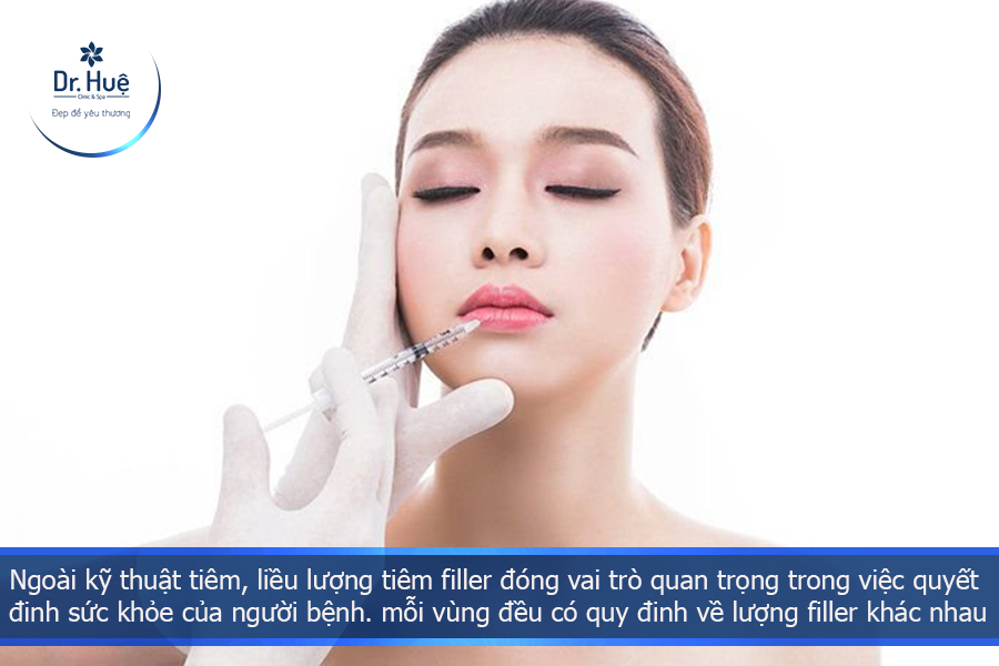 liều lượng chất làm đầy đóng vai trò quan trọng 