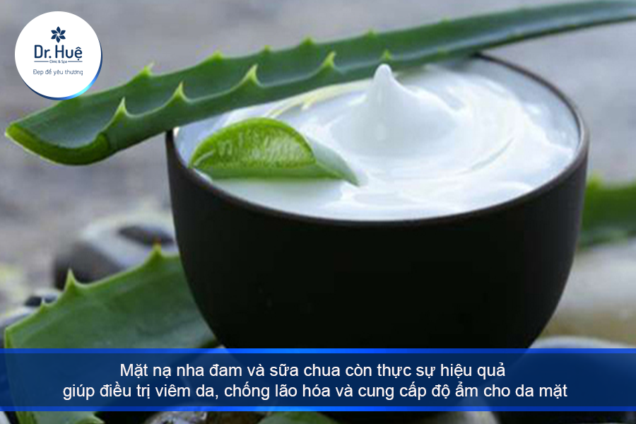  Mặt nạ sữa chua và lô hội
