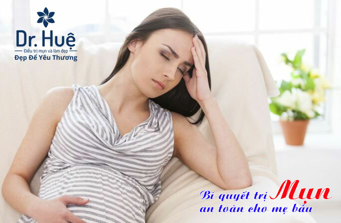 Bí quyết trị mụn an toàn cho mẹ bầu