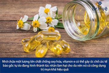 Bôi Vitamin E Có Trị Mụn Được Không?