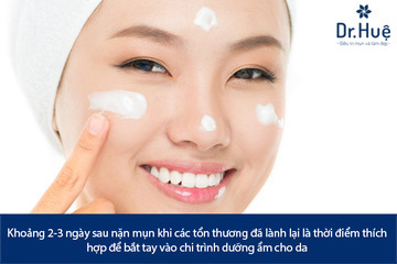 Sau khi đi nặn mụn lấy nhân mụn ở spa về nên làm gì