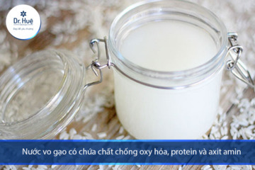 Cách giải quyết vấn đề mụn trứng cá bằng nước vo gạo và nha đam