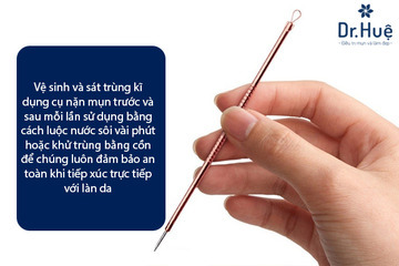 Cách Sử Dụng Que Nặn Mụn Đúng Cách An Toàn Không Nhiễm Trùng