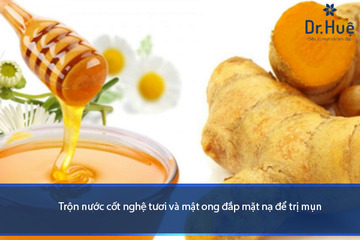 Cách Sử Dụng Nghệ Tươi Và Mật Ong Trị Mụn
