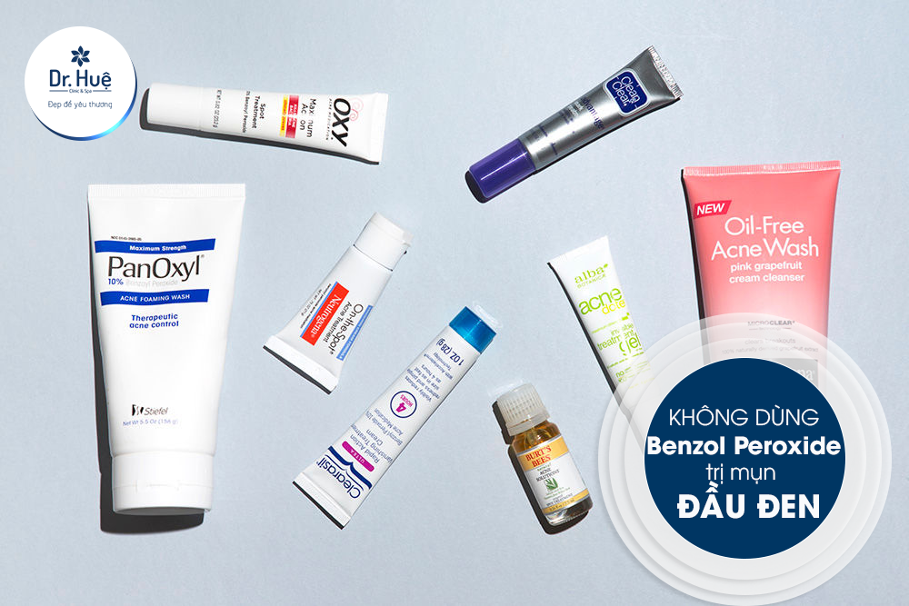 Không dùng thuốc benzol peroxide