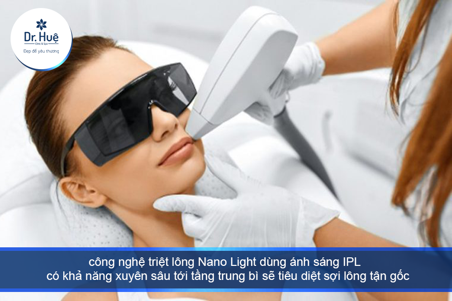 Công nghệ triệt lông nano