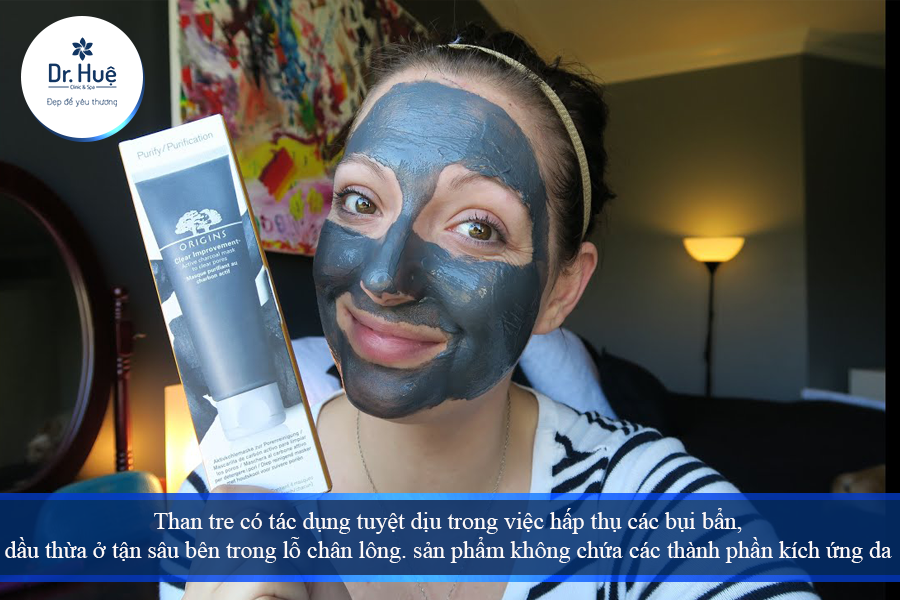 Tẩy tế bào chết than tre 