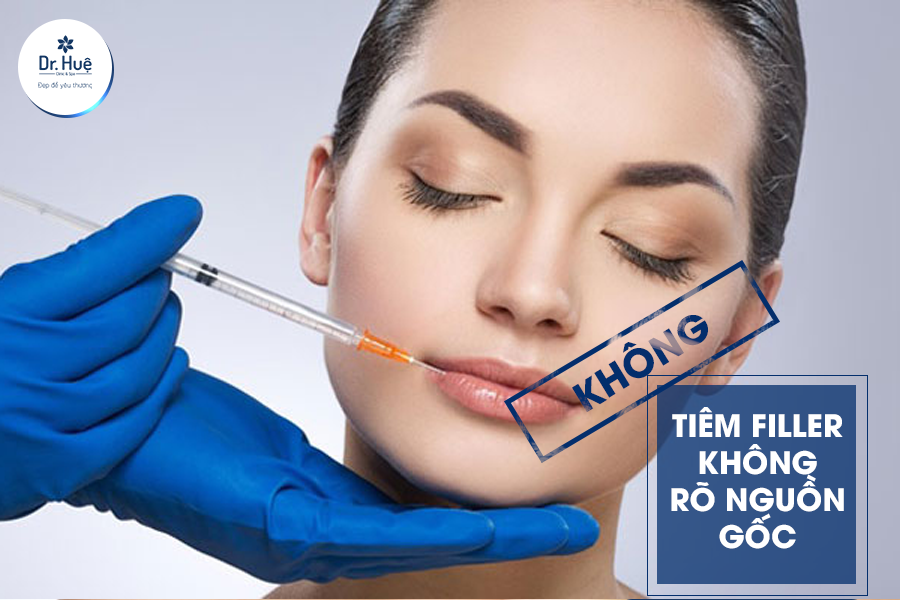 Không tiêm filler giả