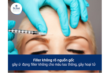 Hậu quả và biến chứng khi tiêm filler không rõ nguồn gốc