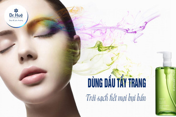 Hướng dẫn cách tẩy trang đúng cách cho da mụn