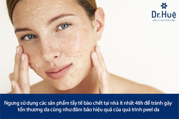 Lưu Ý Trước Và Sau Khi Peel Da Thay Da Sinh Học