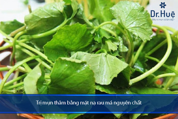 Những Cách Trị Mụn Thâm Bằng Rau Má Đơn Giản Hiệu Quả Tại Nhà