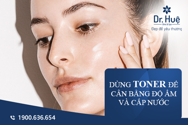 Cách dùng toner