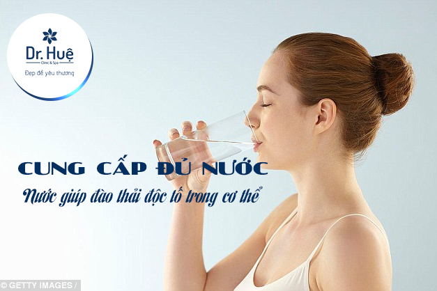 Cung cấp nước cho cơ thể 