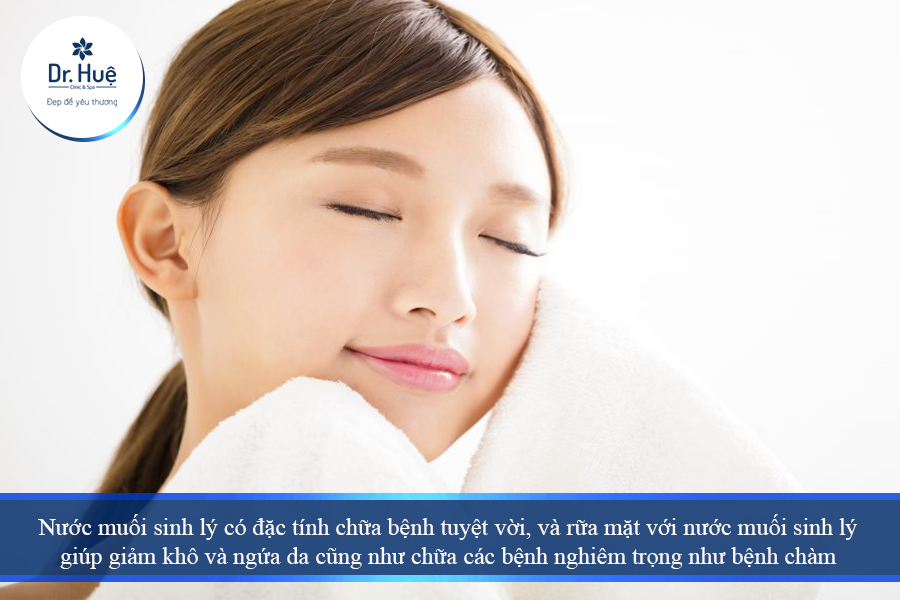 Tác dụng nước muối sinh lý 