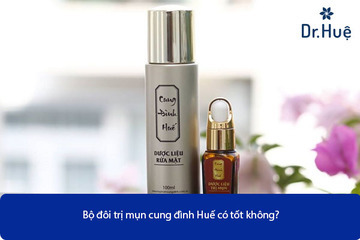 [Review] Bộ Đôi Trị Mụn Cung Đình Huế Có Tốt Không