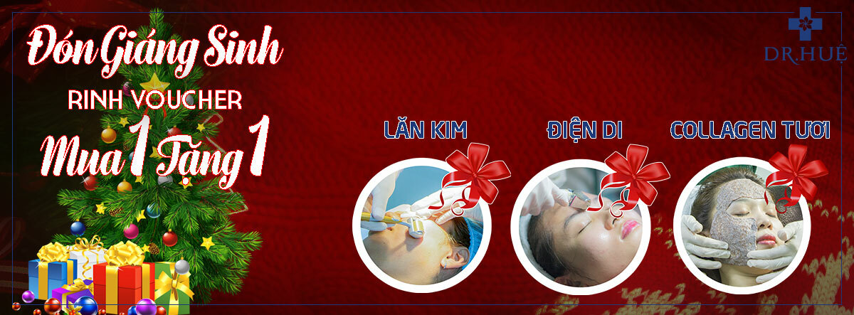 Tháng 12 Tưng bừng khuyến mãi tại Điều trị mụn Dr.Huệ