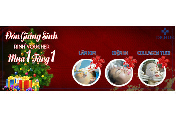 Tháng 12 Tưng bừng khuyến mãi tại Điều trị mụn Dr.Huệ