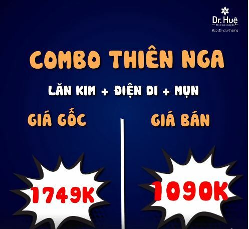 Tháng 4 - Chào mừng Combo Thiên Nga đã trở lại - Điều trị mụn Dr Huệ - Hình 1