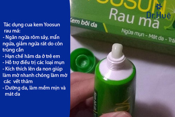 Thuốc Trị Mụn Yoosun Rau Má Có Trị Mụn Được Không Hiệu Quả Không