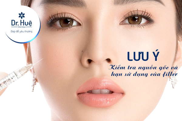 Những lưu ý khi tiêm filler 