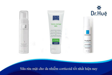 [TOP 3] Sữa rửa mặt cho da nhiễm corticoid tốt nhất hiện nay
