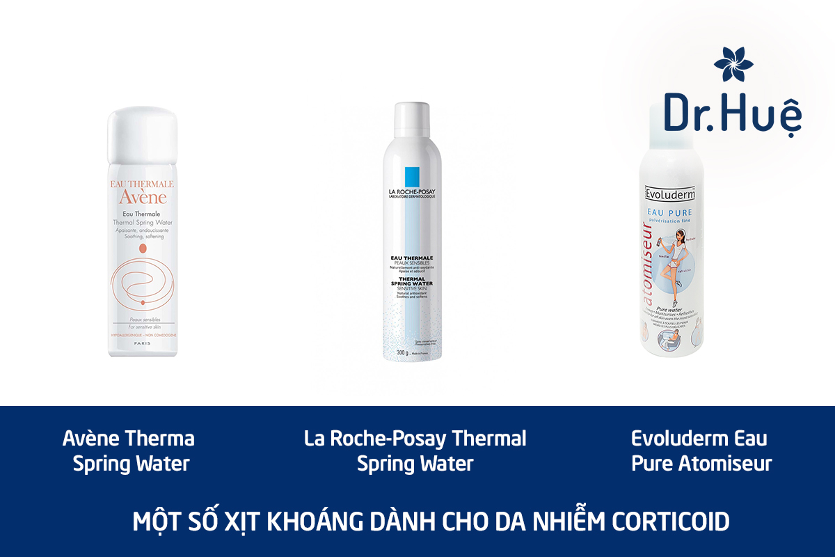 [TOP 3] Xịt khoáng cho da nhiễm corticoid nên dùng hiện nay
