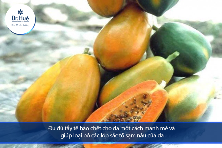 Đu Đủ trị nám 