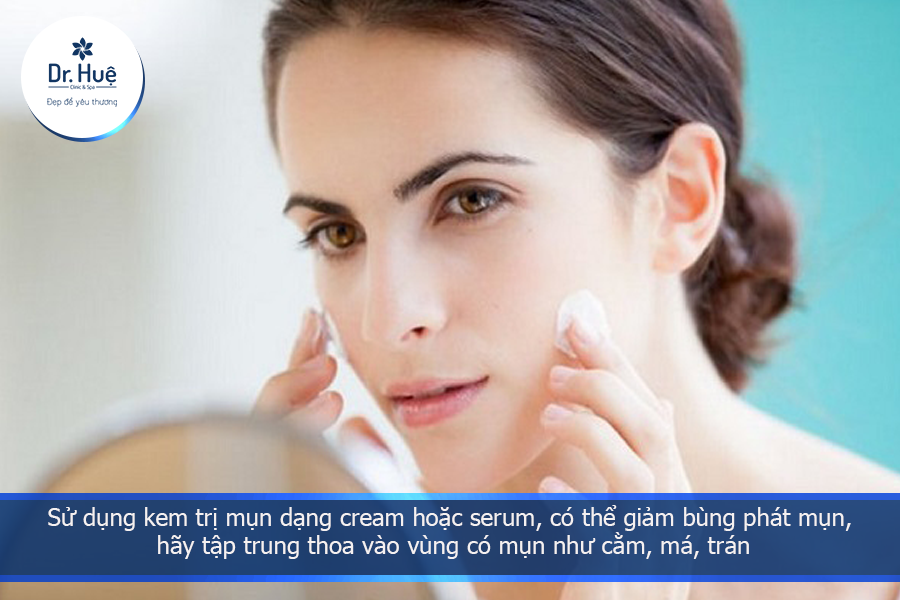 Những loại thuốc bạn có thể dễ dàng mua ở nhà thuốc như salicylic acid, benzol peroxide.