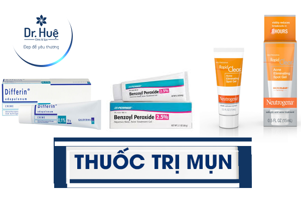 Thuốc trị mụn thay thế oxy già