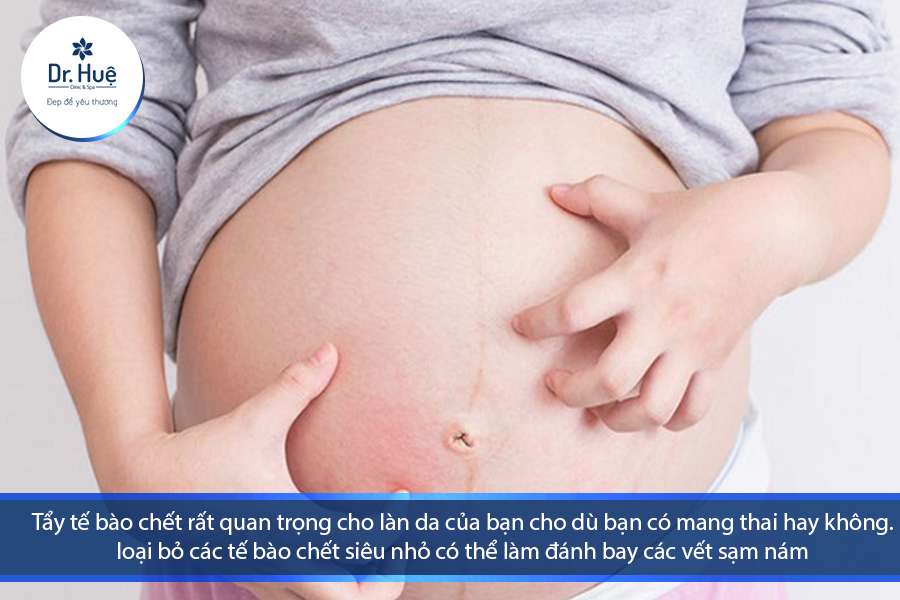 Tẩy tế bào chết rất quan trọng cho làn da của bạn cho dù bạn có mang thai hay không