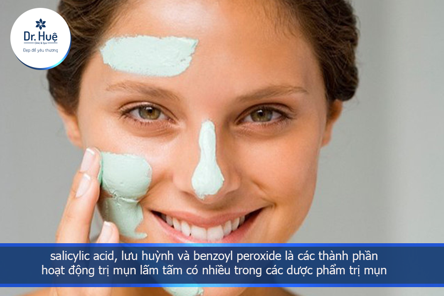 Cách điều trị mụn bằng salicylic acid 