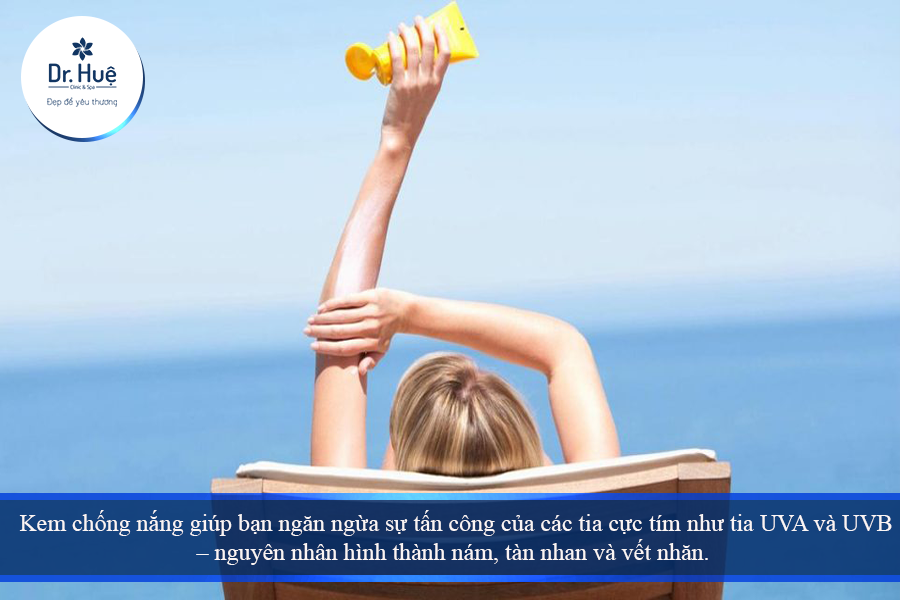 Dùng kem chống nắng cách nhau 3-4 tiếng mỗi ngày 