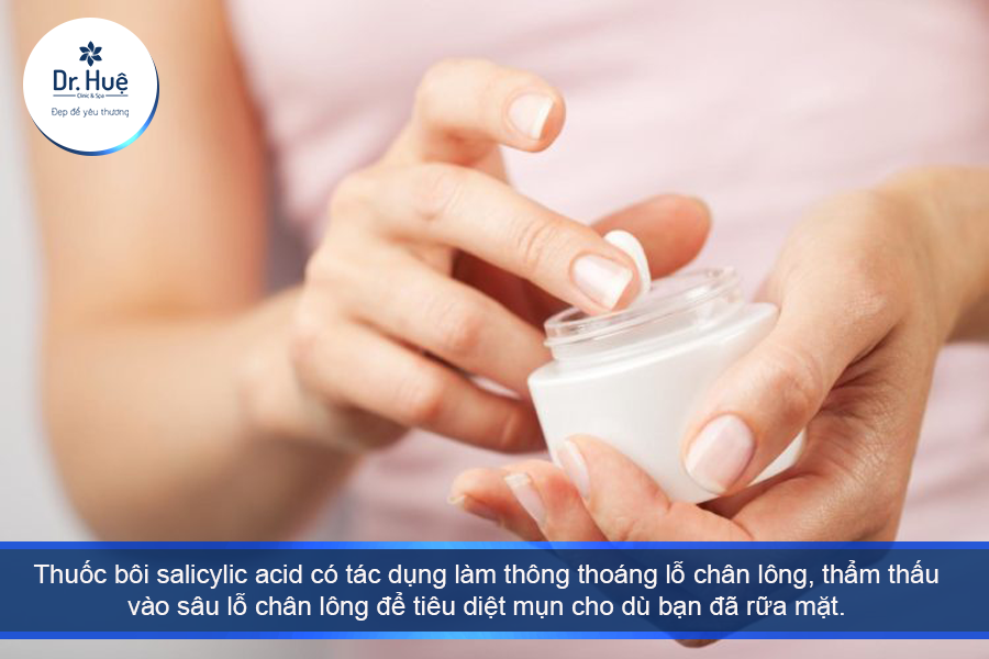Thuốc bôi mụn dị ứng 