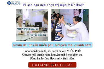 Vì sao bạn nên chọn trị mụn ở Dr.Huệ?