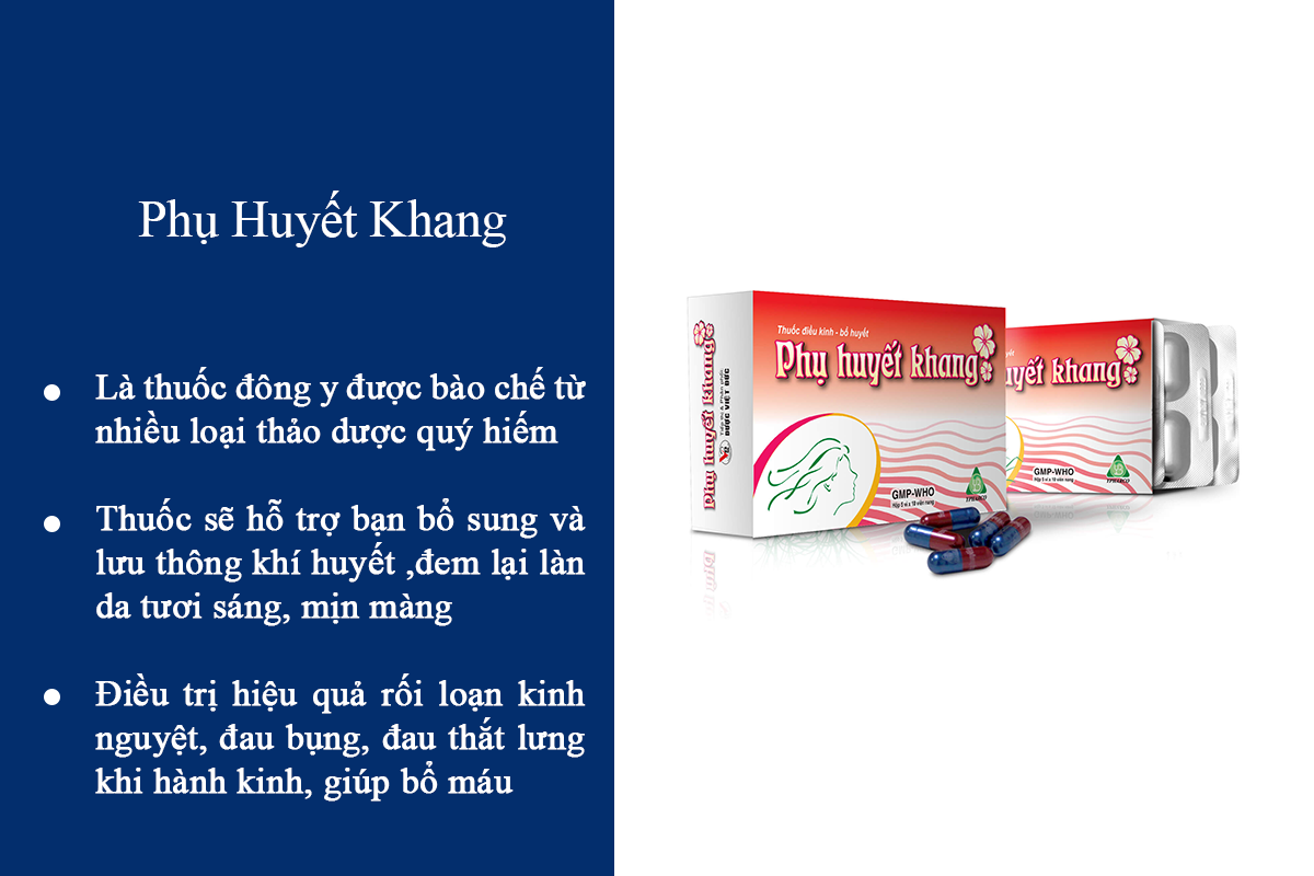 Thuốc phụ huyết khang 
